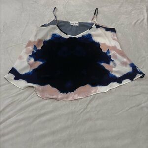 Olive & Oak Black and White Camisole Crop Top